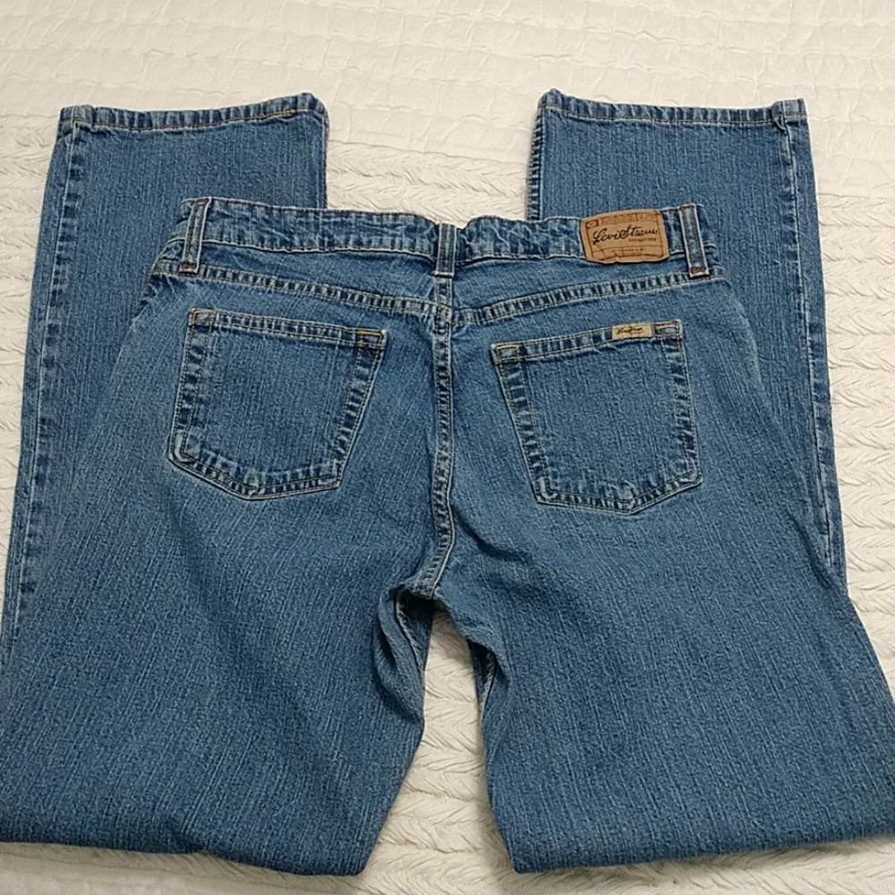 Levi Strauss Signature Mid-rise Stretch Bootcut 12 - Picture 2 of 7